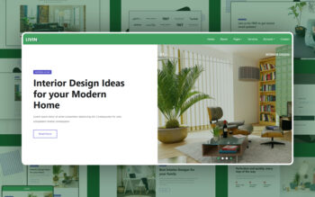 livin premium website template