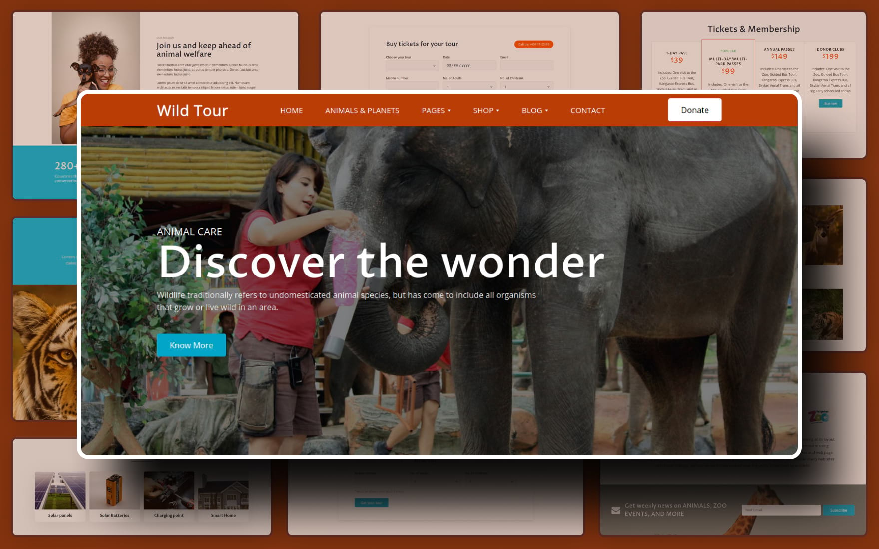 Wild Tour Website Template » W3Layouts