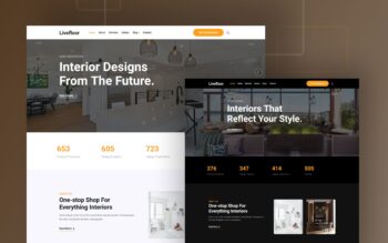 livefloor website template