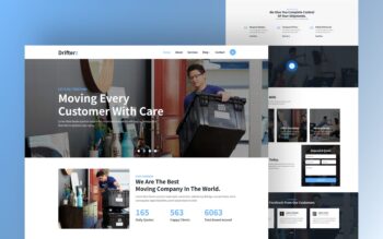 drifterz website template