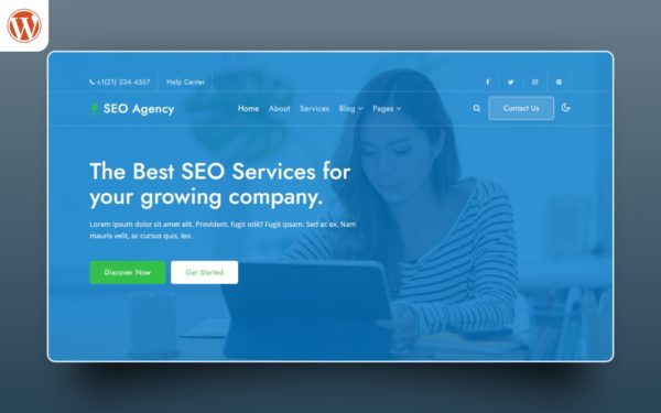 SEO agency WordPress Theme