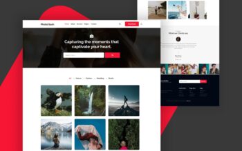 photoflash website template