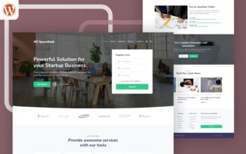 HD SpaceDesk WordPress Theme