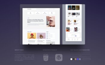 news blog wordpress theme