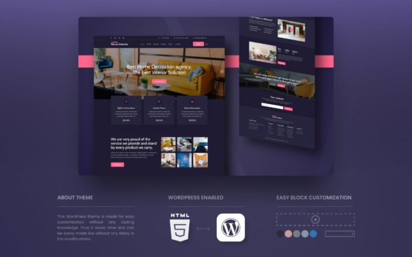 Home Interior WordPress Theme