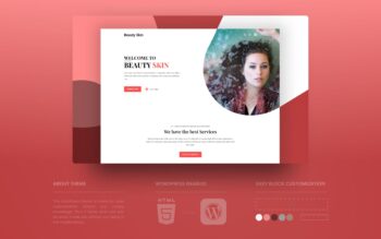 beatuty skin WordPress theme