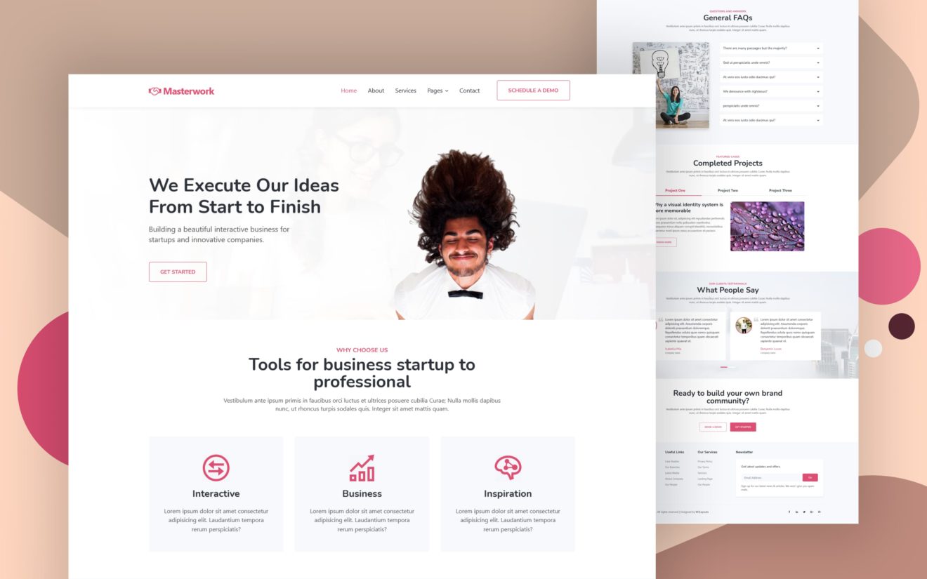Corporate Business website templates and themes