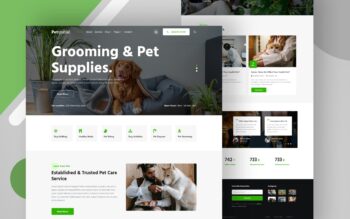 petspatial website template