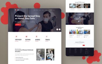 Kovid a medical category Website Template