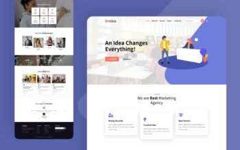 BeIdea Website Template