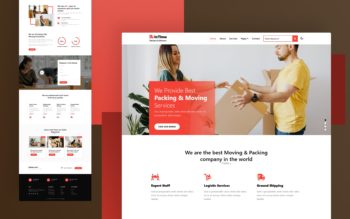 InTime a packers and movers category Website Template