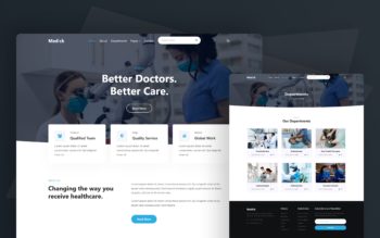 Medick a medical category Website Template
