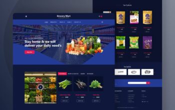 a multi vendor ecommerce website template