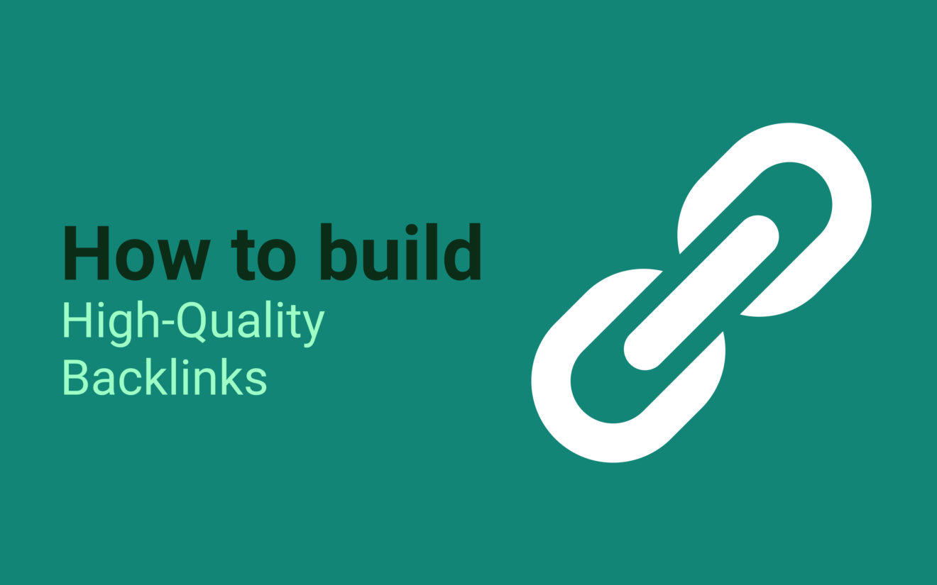 5 ways to build high-quality backlinks to your website