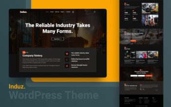 induz a industrial category wordpress theme