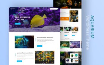 Aquarium WordPress Theme
