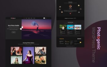 Photogenic a WordPress Theme for Photography