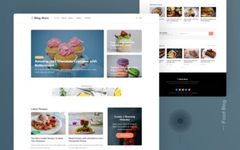 Blog Store a blog Website Template