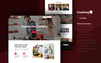 Cooking WordPress Theme