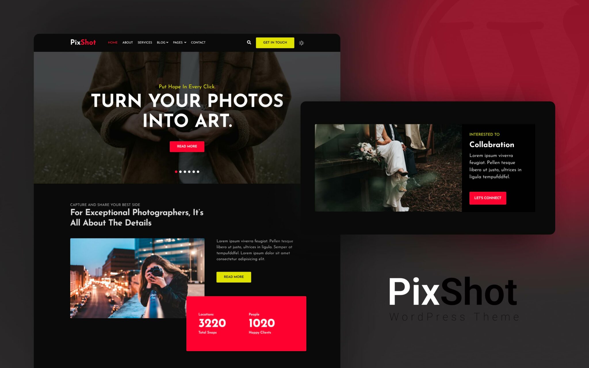 Photo Gallery Portfolio Website Templates and WordPress Themes » W3Layouts