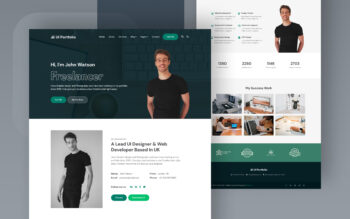 UI Portfolio Website Template