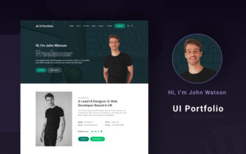 UI Portfolio WordPress Theme