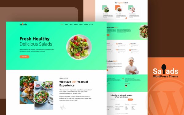 Salads WordPress Theme