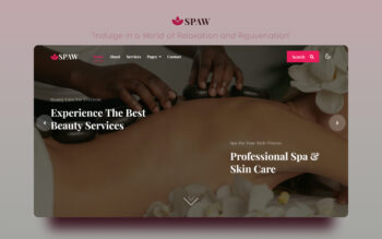 Spaw Website Template