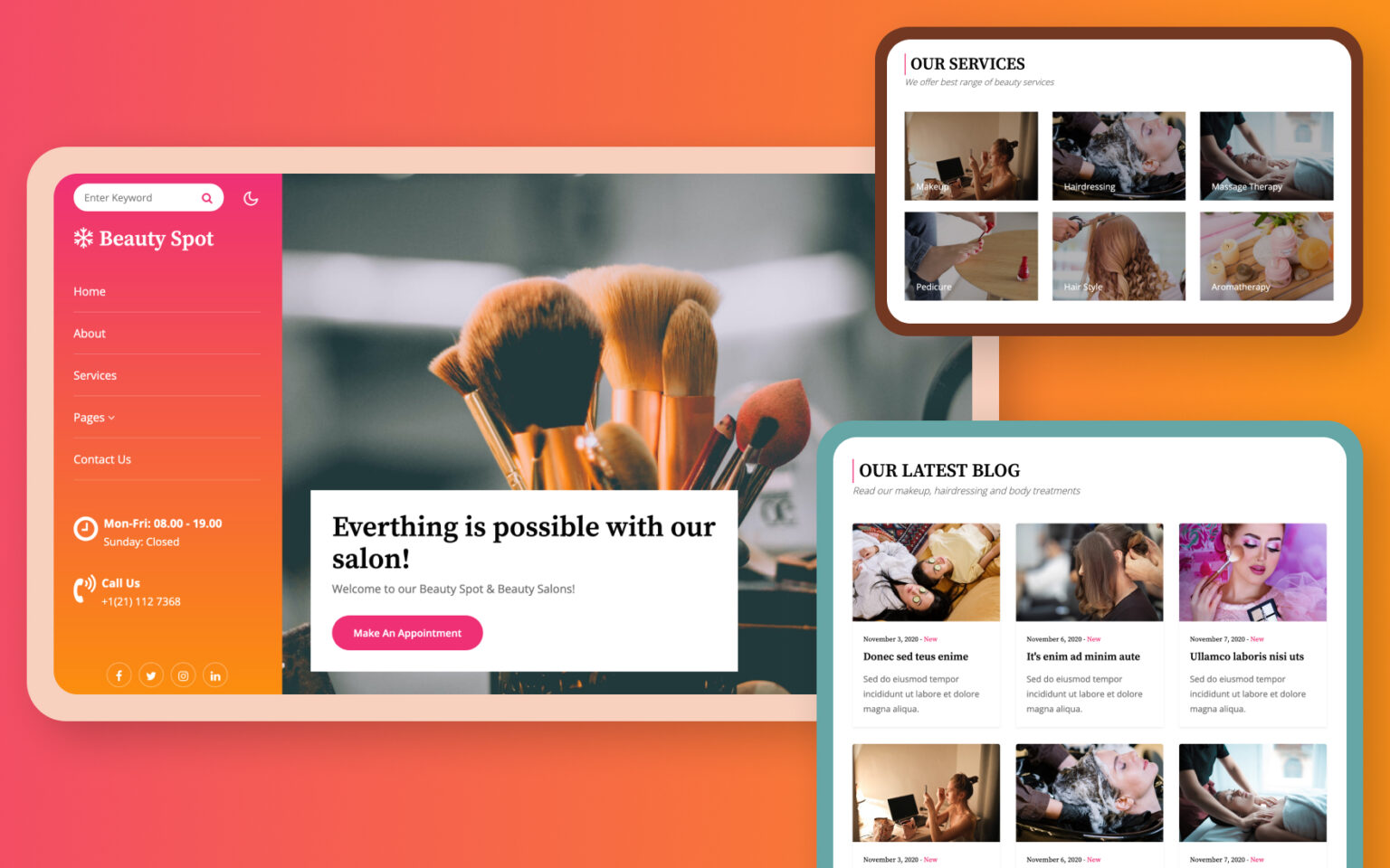 free website template – W3Layouts