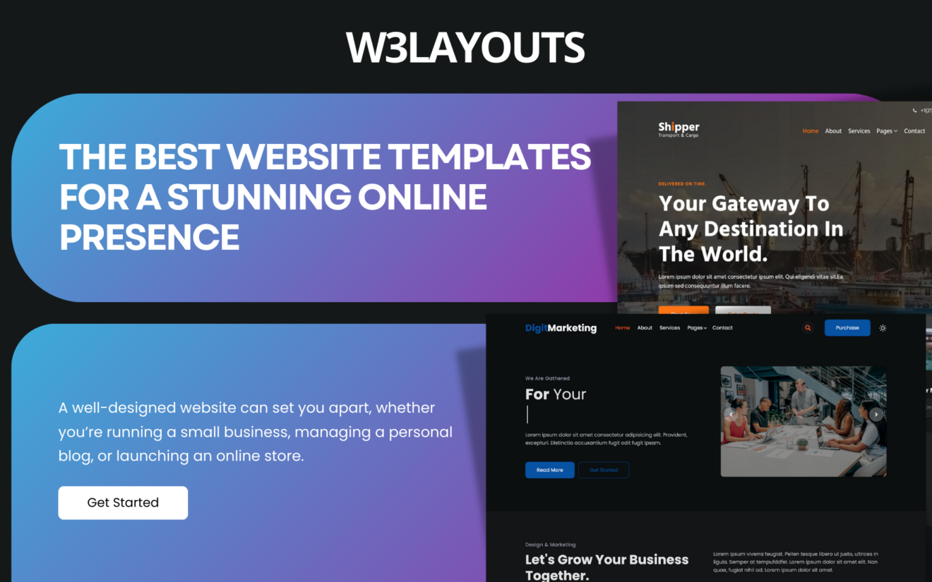 The Best Website Templates for a Stunning Online Presence