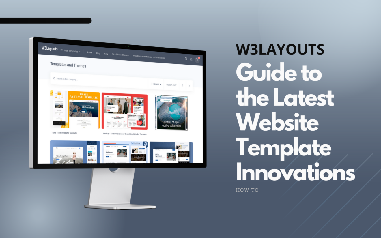 W3Layouts Guide to the Latest Website Template Innovations