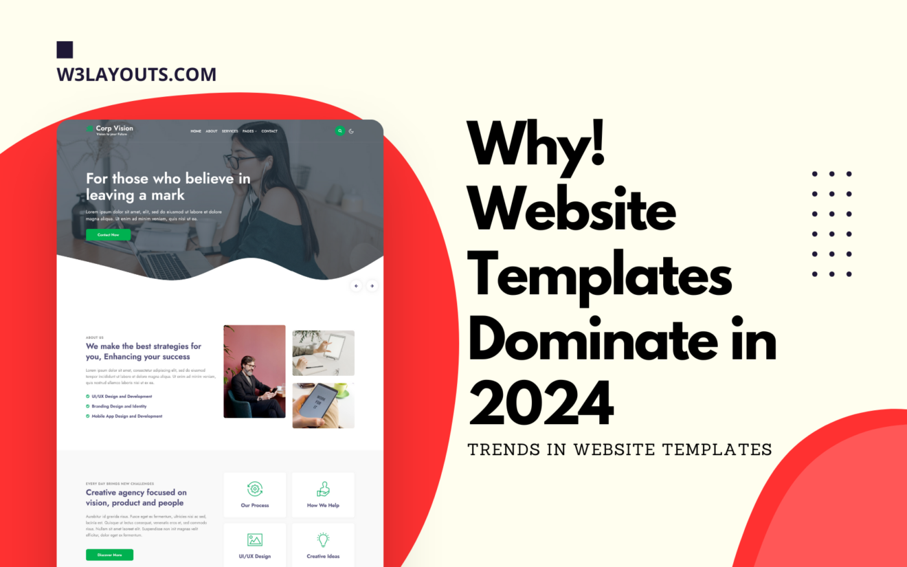 Why These Website Templates Are Dominating the Industry in 2024