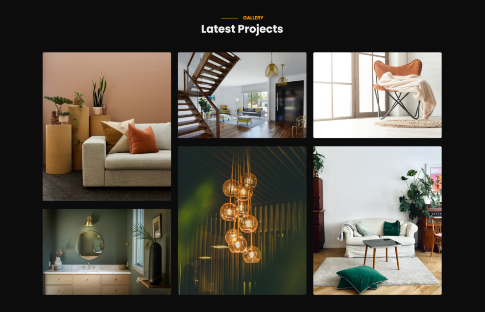Furniture category responsive website template for businesses