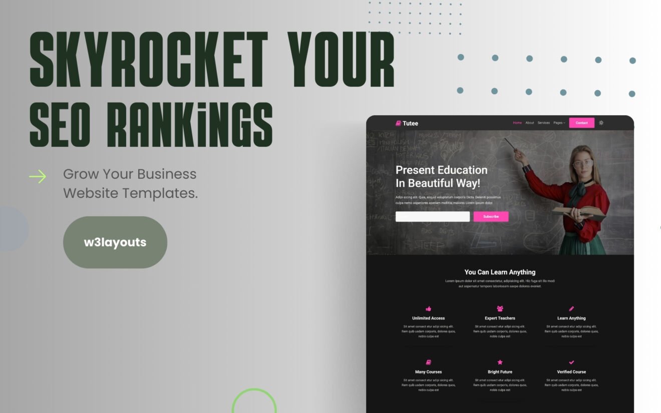 How Website Templates Can Skyrocket Your SEO Rankings